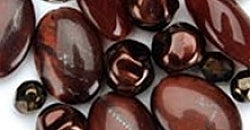 Gemstone Beads - Cordovan Semi-Precious Bead Pack 103446