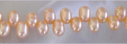 Gemstone Beads - Fresh Water Pearls - Dancing Pink 7964