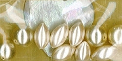 Gemstone Beads - Mother of Pearl Semi-Precious Bead Pack 103021
