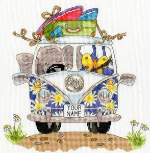 Pack Your Trunk Cross Stitch Kit, Bothy Threads XEL3