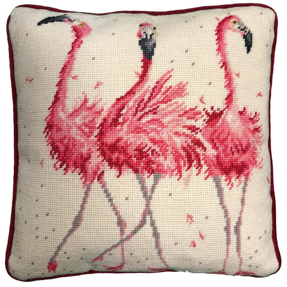 Pink Ladies Tapestry Kit, Needlepoint Kit Bothy Threads THD24