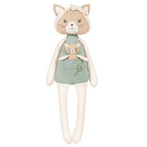 Cat Mother and Kitten Soft Toy Making Kit, Miadolla MD-0368