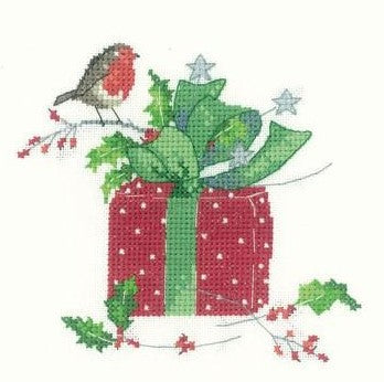 Christmas Gift Cross Stitch Kit, Heritage Crafts