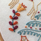 Christmas Embroidery Kit, Cinnamon Stitching