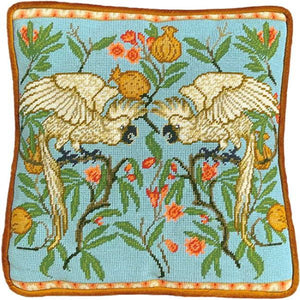 Cockatoo and Pomegranate Tapestry Kit Needlepoint Kit, Bothy Threads TAC19