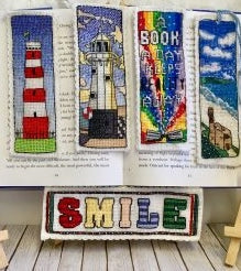 Coastal Bookmarks Cross Stitch Kit SET, Emma Louise Art Stitch