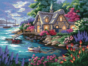Cottage Cove Tapestry Needlepoint Kit, Dimensions D12155