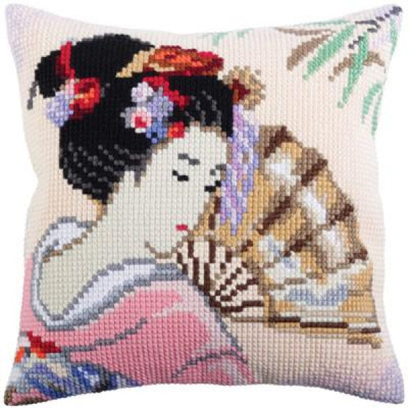 Beautiful Japanese CROSS Stitch Tapestry Kit, Collection D'Art CD5316