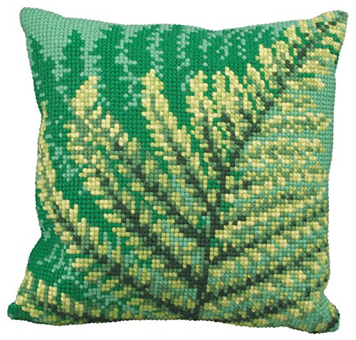 Green Ferns CROSS Stitch Tapestry Kit, Collection D'Art CD5171