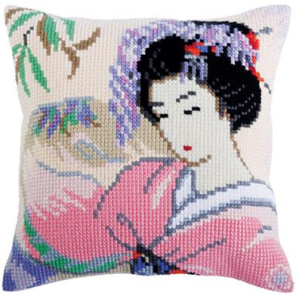 Japanese Love CROSS Stitch Tapestry Kit, Collection D'Art CD5317
