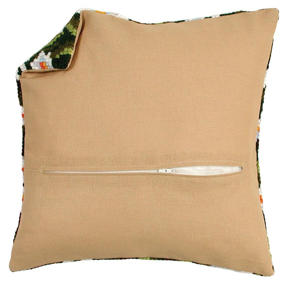 Cushion Back with Zip, 45 x 45cm - Rustic Ecru PN-0021054