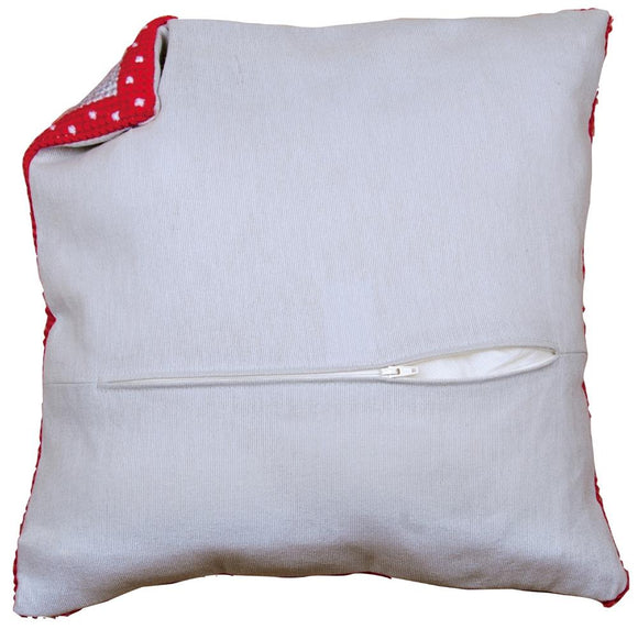 Cushion Back with Zip, 45 x 45cm - Grey PN-0170420