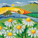 Daisy Landscape Tapestry Kit, Heritage Crafts