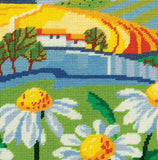 Daisy Landscape Tapestry Kit, Heritage Crafts