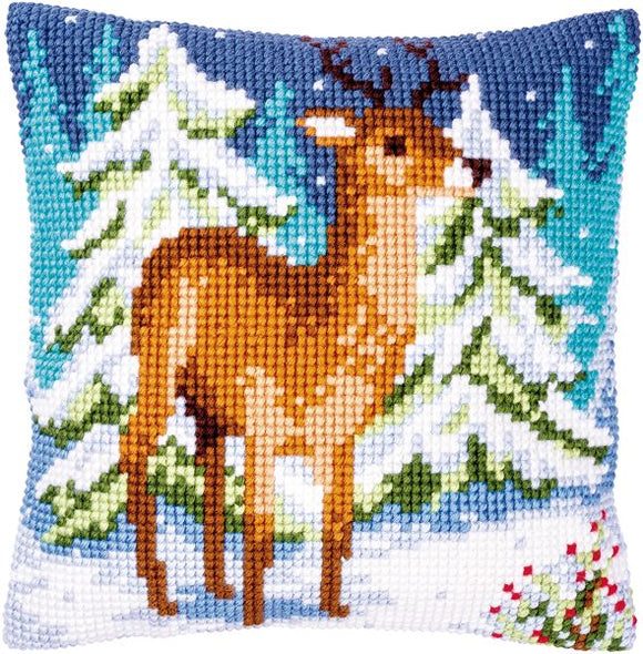 Deer in Winter CROSS Stitch Tapestry Kit, Vervaco PN-0146918