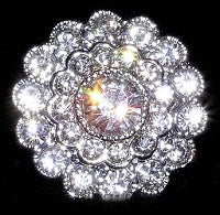 Diamante Button Crystal Embellishment, Constellation 4061 -26mm