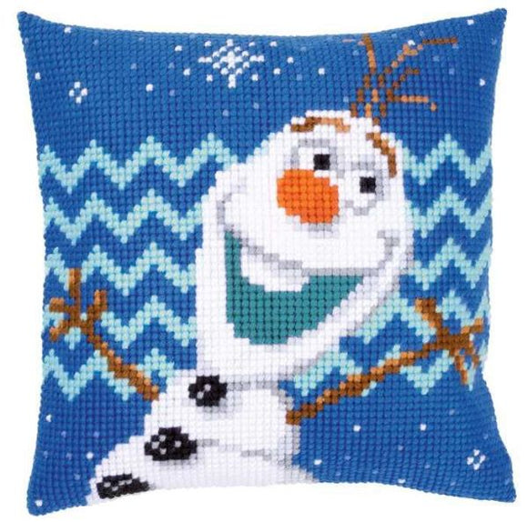 Olaf  CROSS Stitch Tapestry Kit, Vervaco Disney PN-0165925