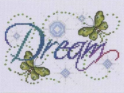Dream Cross Stitch Kit, Design Works 9797
