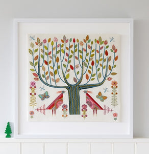 Tree Embroidery Kit, Nancy Nicholson