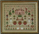English Country House Sampler Tapestry Needlepoint Kit, The Fei Collection