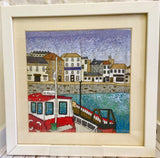 Falmouth Harbour, Cornwall Counted Cross Stitch Kit, Emma Louise Art Stitch