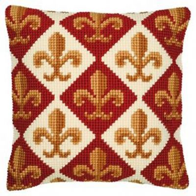 Fleur de Lis CROSS Stitch Tapestry Kit, Vervaco PN-0008585