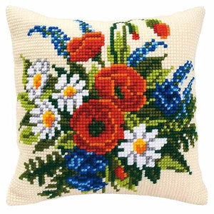Floral Bouquet CROSS Stitch Tapestry Kit, Vervaco PN-0008549
