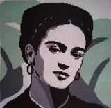 Frida Kahlo Portrait Tapestry Needlepoint Kit, Designers Needle