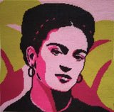 Frida Kahlo Tapestry Needlepoint Kit, Designers Needle