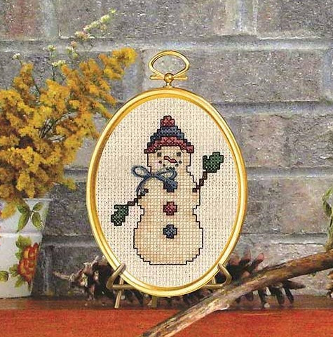 Friendly Snowman Cross Stitch Kit, Janlynn 021-1794