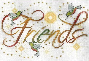 Friends Cross Stitch Kit, Design Works 2876