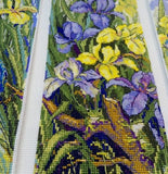 Frogs in Flowers Cross Stitch Kit, Merejka K-135
