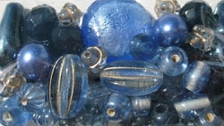 Glass Beads - Luxury Bead Pack - French Country Blue 2538