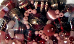 Glass Beads - Luxury Bead Pack - Burgundy Blush 2511