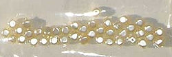 Glass Beads - Pearlescent White Spacer Bead Pack 102929