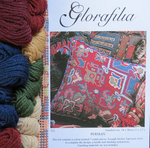 Persian Kelim, Glorafilia Needlepoint Kit GL423