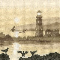 Guiding Light Cross Stitch Kit, Silhouettes, Heritage Crafts