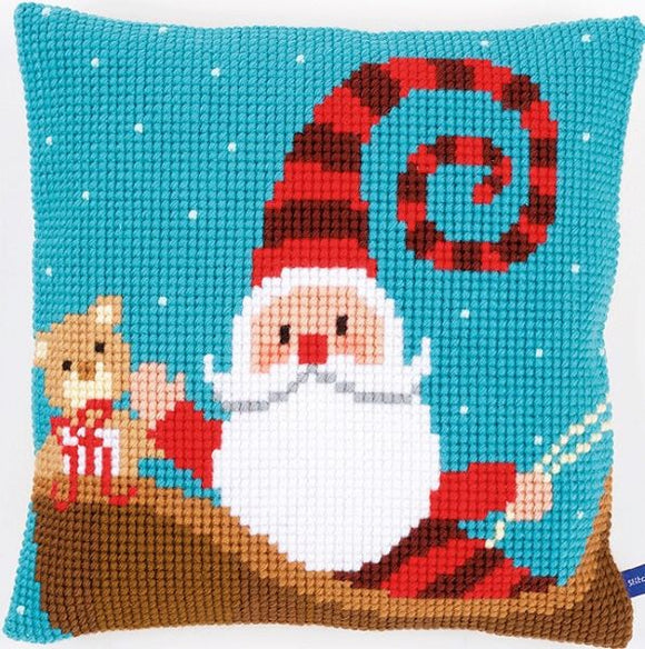 Happy Santa CROSS Stitch Tapestry Kit, Vervaco PN-0155869