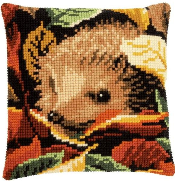 Hedgehog CROSS Stitch Tapestry Kit, Vervaco PN-0166003