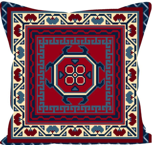 Persian Jewel Kelim Tapestry Needlepoint Kit, Designers Needle