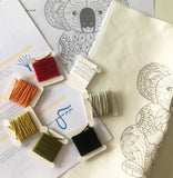 Koala Embroidery Kit, Cinnamon Stitching