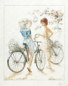 Bicycles by Haenraets, Counted Cross Stitch Kit Lanarte pn-0007949