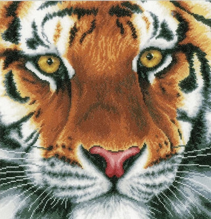 Tiger Counted Cross Stitch Kit Lanarte pn-0156104