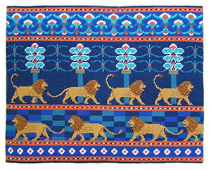 Lions of Babylon Tapestry Kit Needlepoint Kit, The Fei Collection