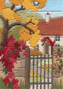 Long Stitch Kit, Cottage Garden Autumn Long Stitch MLS19