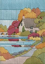 Long Stitch Kit, Autumn Walk Long Stitch MLS23