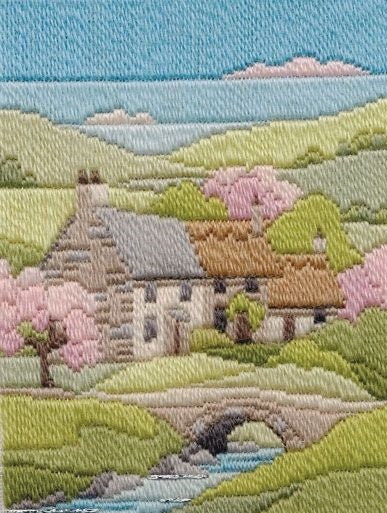 Long Stitch Kit, Cottage Spring Long Stitch MLS9