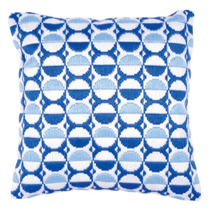 Circles Long Stitch Kit, Vervaco Cushion Front PN-0145204