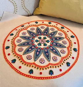 Crewel Embroidery Kit Mandala, Appletons Crewel Work