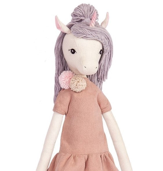 Billie the Pretty Unicorn Doll Soft Toy Making Kit Miadolla TT 0288 Sew Inspiring UK